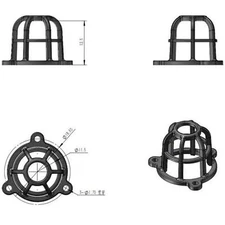 Vehicle Lighting Lampshade JDM-183DZ for 1/14 JDMODEL Hydraulic RC Car