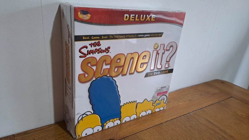 THE SIMPSONS - SCENE IT? DELUXE THE DVD TRIVIA GAME - Factory sealed! NEW! 2009 - Image 2 of 4