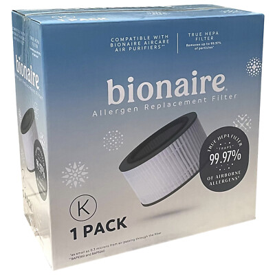 bionaire GENUINE AIR PURIFIER REPLACEMENT FILTER ''K'' BAPF160 for BAP9360 BAP9260