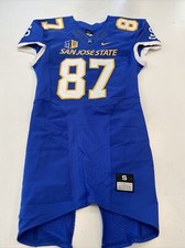 Game Worn Used Nike San Jose State Spartans SJSU Football Jersey Small 9 #87