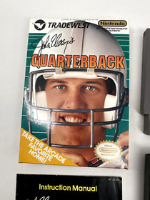 John Elway's Quarterback NES Nintendo Video Game Box