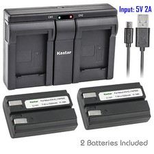 Kastar EN-EL1 Battery Charger for Nikon Cooipix 5400 5700 775 8700 Cooipix E880