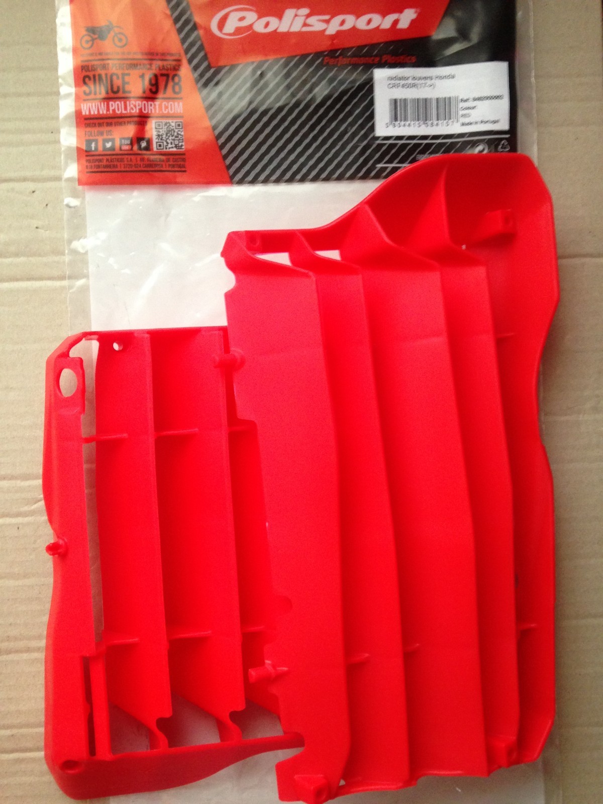 Polisport Rad Louvres HONDA CRF450R/RX 17-20 Red - Image 4