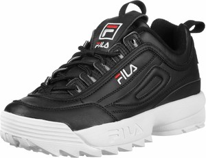 fila disruptor negro mujer