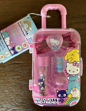 Hello Kitty Mini Kids Cosmetic Set 6 Inch Plant Based Makeup