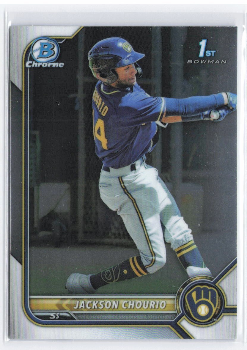 2022 Topps Bowman Chrome 1st Bowman Jackson Chourio #BCP-79
