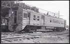 OHIO RAILWAY MUSEUM RPPC Photo Postcard Erie 5012 Doodlebug Car