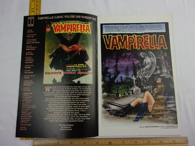 Vampirella Classic 1 comic book VF/NM Harris 1990s | eBay