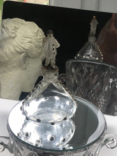 Antique Perfume Bottle By Julien Viard For Depinoix & Dubarry. Pierrot 1919 - Picture 6 of 14
