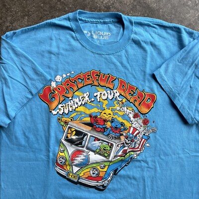 Dead & Company グレイトフル・デッド 2023 ツアー Tシャツ The Grateful Dead Summer Tour 2023 Band T Shirt Mens Size Large
