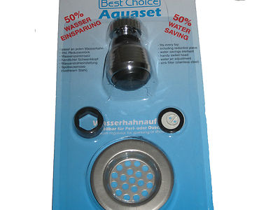Wasserhahnaufsatz Wasserhahnbrause Wasserhahn Aufsatz Brause Wassersparset 4tlg 