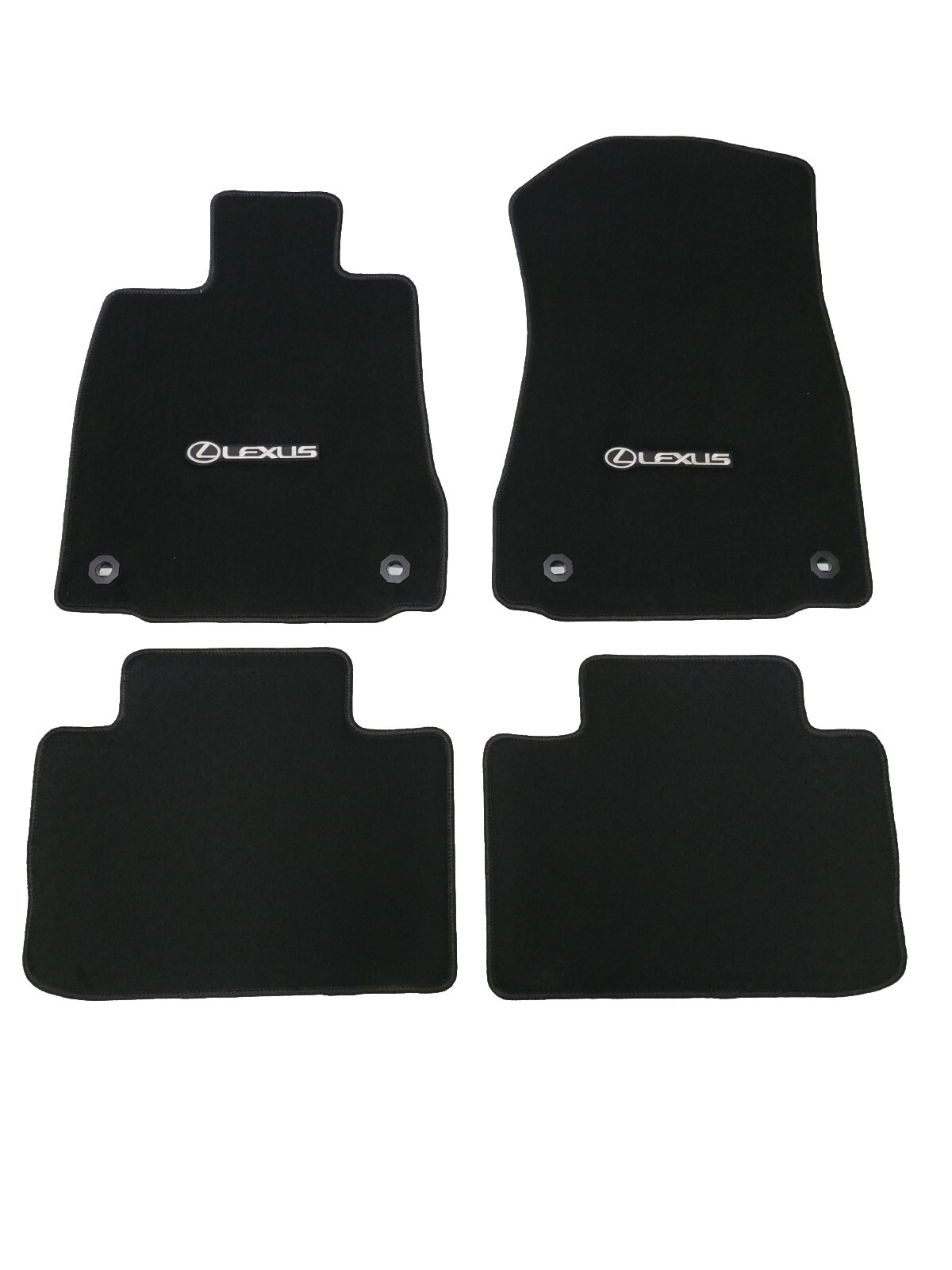 Fits 1423 Lexus IS250 IS300 Floor Mats Carpet Black W/Emablem eBay