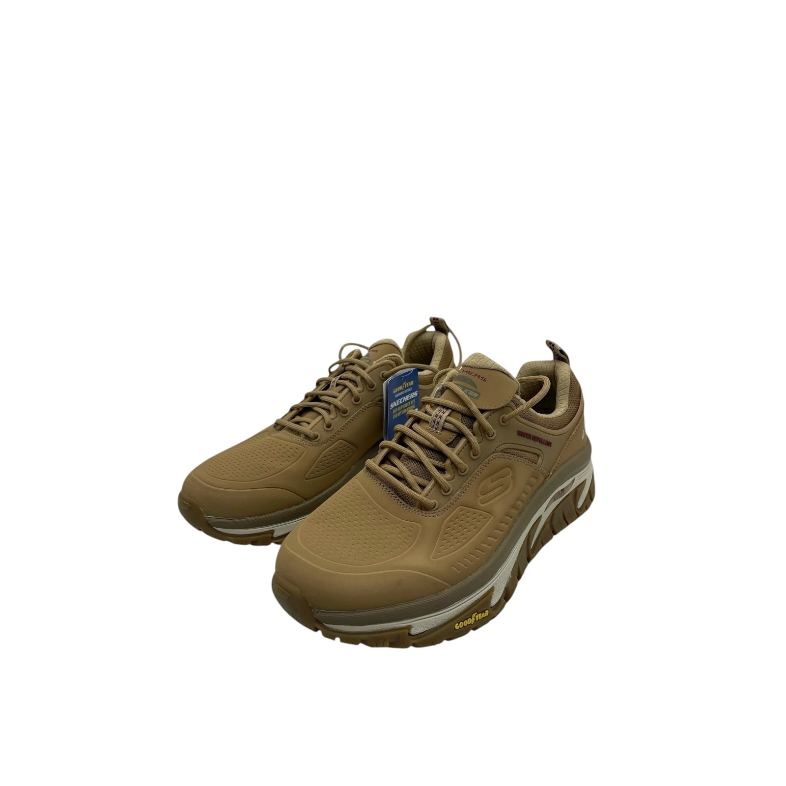 Skechers Arch Fit Road Walker Beige Men's Shoes US8