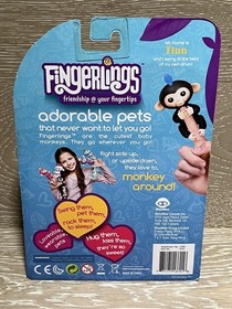 Fingerlings Finn Baby Monkey by WowWee Toys