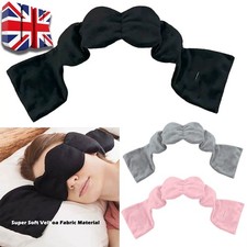 Weighted Sleep Mask Blackout Eye Cover,Blackout Eye Mask Cover with Glass Beads~