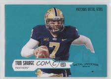 2014 Flair Showcase Metal Universe PMG Teal 58/100 Tom Savage #M-12 2d9