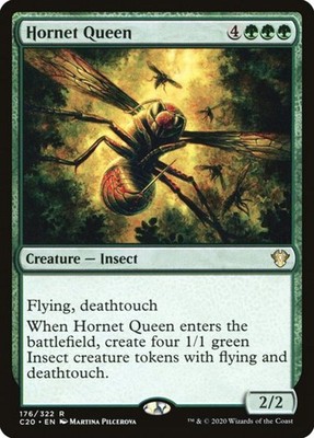 Hornet Queen (Commander 2020 176) - Rare Magic: The Gathering Karte