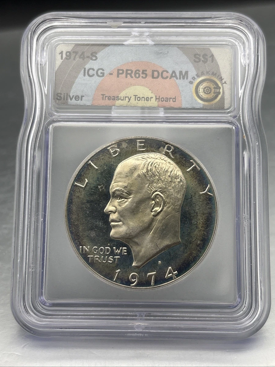 ICG 1974 Eisenhower Dollars (1971-1978) for sale | eBay