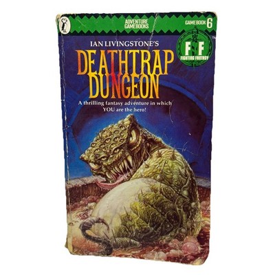 Deathtrap Dungeon Ian Livingstone s 1984 Puffin Fighting Fantasy #6