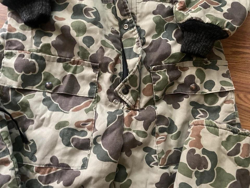 Walls Vtg Outdoor Blizzard Pruf Realtree Camo Insulated Coveralls Read Descriptn - Image 4 of 4