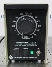 R204429 Superior Electric POWERSTAT L116C Variable Autotransformer 0-140v Output