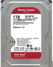 Western Digital Red 1TB WD10EFRX NASware 3.0 64MB SATA 6Gb/s 3.5 inch Hard Drive