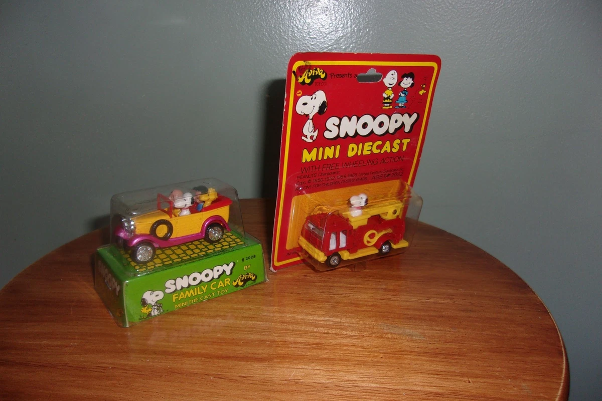 Snoopy Diecast Car In Vintage Manufacture Diecast Cars, Trucks