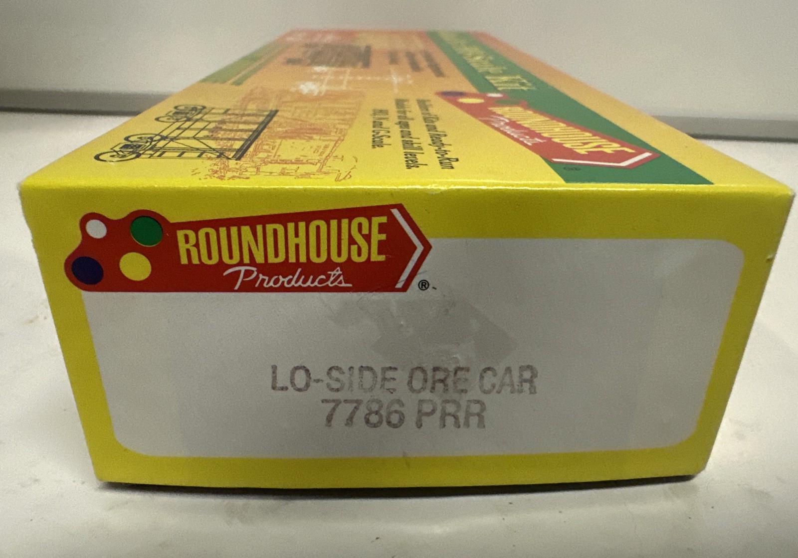 Roundhouse HO Scale PRR Pennsylvania Lo-Side Ore Car Kit #15989