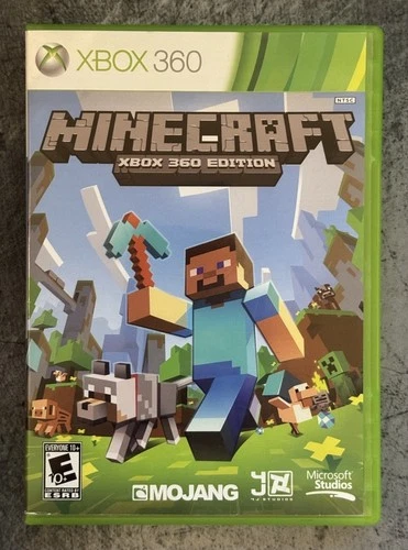 Minecraft Microsoft Xbox 360 Edition VG - Tested