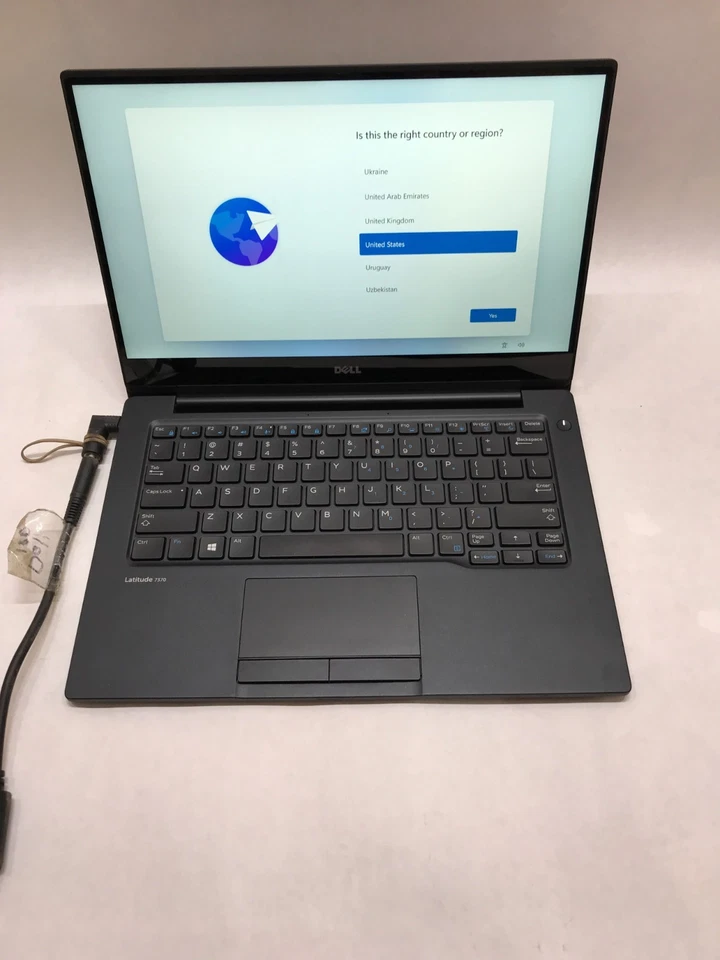 Dell Latitude 7370 13" Intel Core m5 8GB RAM 128GB SSD Windows 11 NO BATTERY -DW - Image 3 of 4