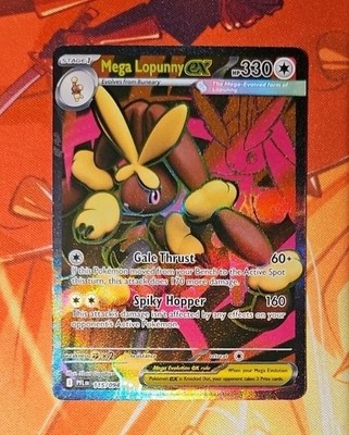 Pokémon Mega Lopunny ex 115/094 Phantasmal Flames Ultra Rare Holo- NM