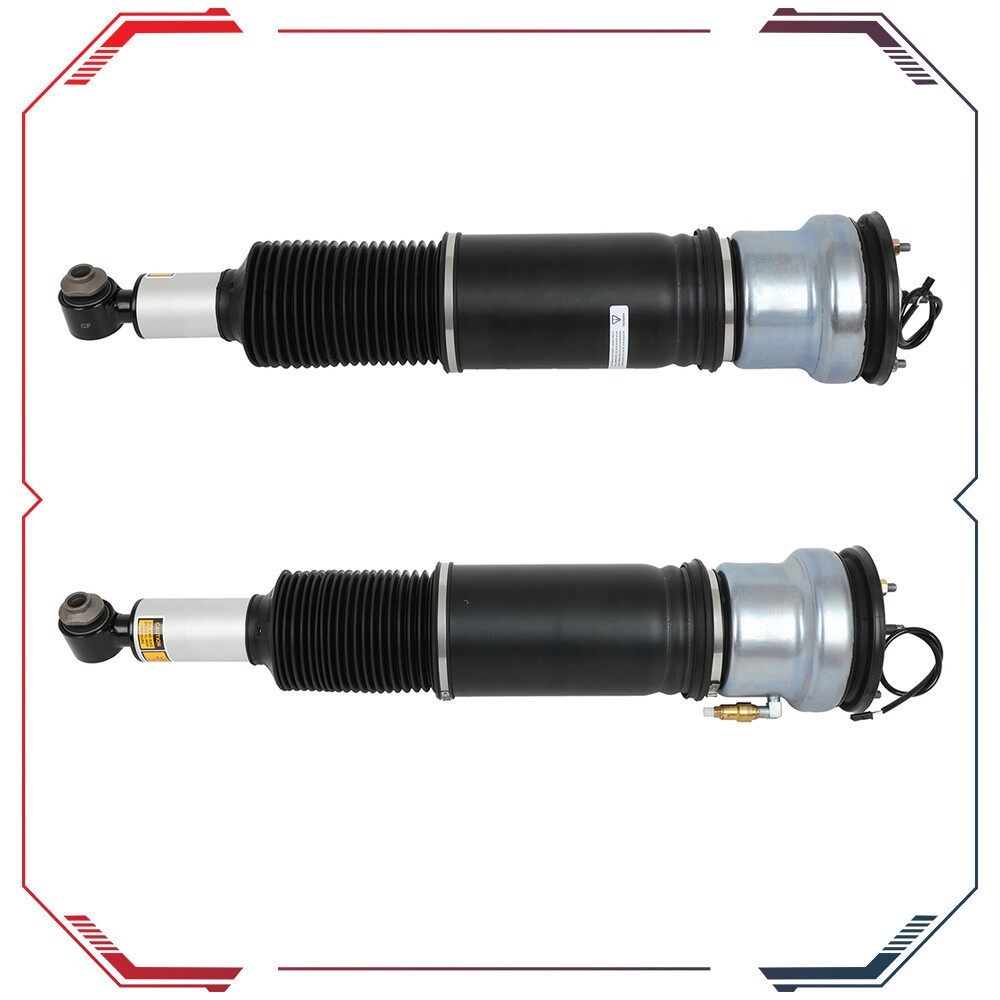 Rear Pair Air Suspension Shocks Struts For 04-16 Rolls Royce Phantom 37106785172