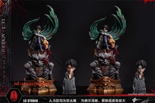 LC Studios Attack on Titan Damaged Levi·Ackerman Resin Model Statue A/B