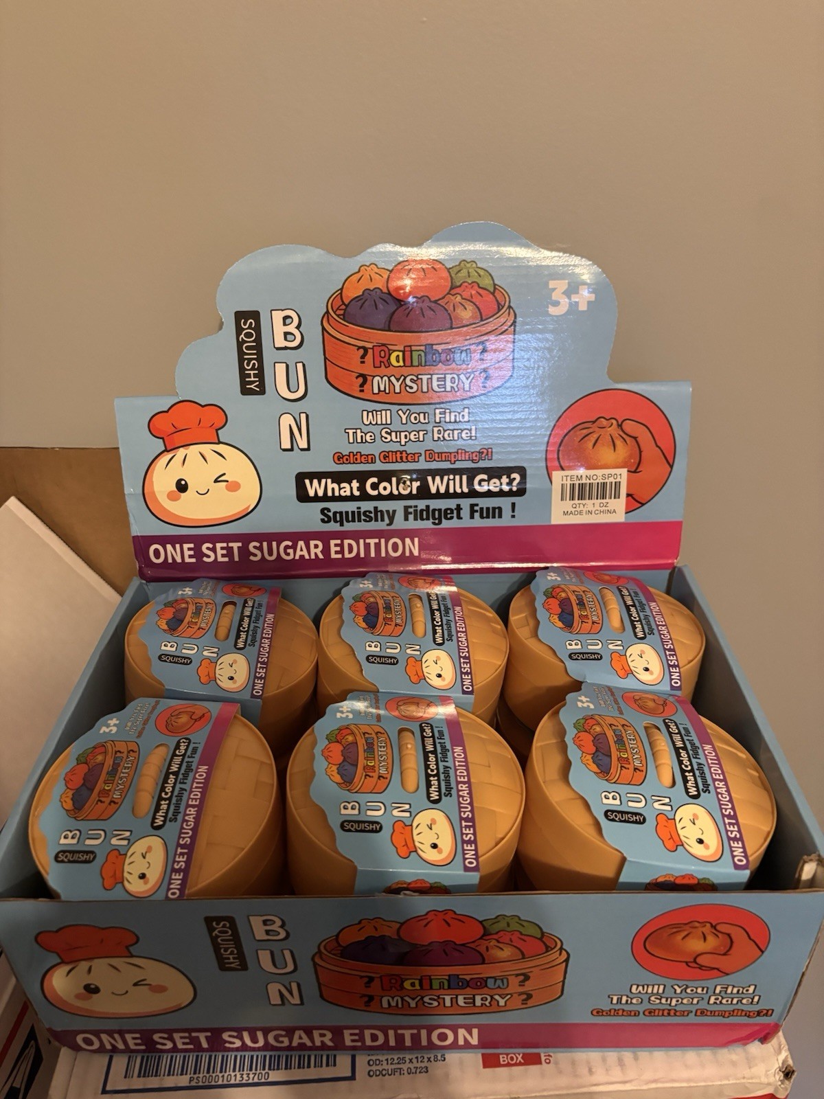 Squishy Bun Rainbow Mystery Dumpling Full Case