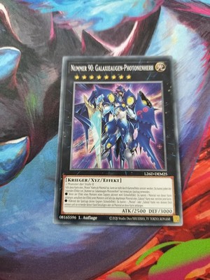 Yu-Gi-Oh! Nummer 90 Galaxieaugen Photonenherr   Common L26D  1.auflage   