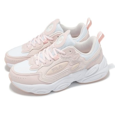 Fila Boundless Pink White Women Lifestyle Casual Daily Shoes Sneakers
