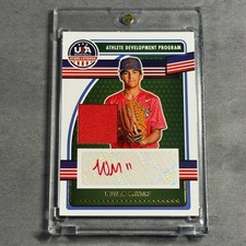 William McIntire 2023 Stars & Stripes Prospect Patch Auto #ADPS-WM USA Red Ink