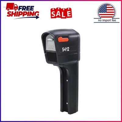Step2 MailMaster Plus Plastic Mailbox with Black Finish