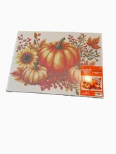 Hobby Lobby Fall Pumpkins Diamond Painting Kit 12 X 16 New/Sealed/Free Shipping