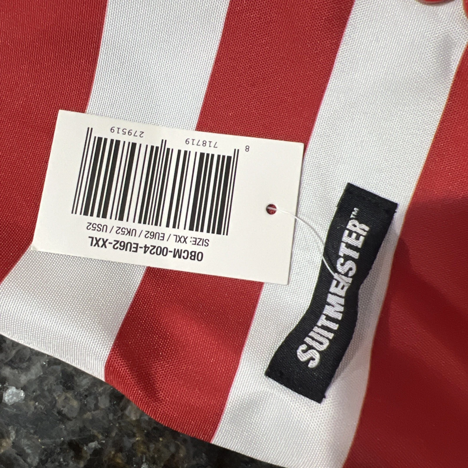  Suitmeister USA Flag Patriotic Blazer Men's Size 2XL NWT 4th of July Halloween image 7