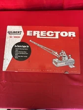 Vintage A.C. GILBERT ERECTOR SET  #10051 THE ELECTRIC ENGINE CRANE SET 1959
