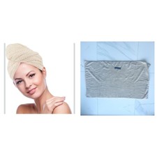 Hair towel wrap towel microfiber tan