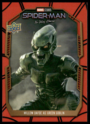 Willem Dafoe Green Goblin 2023 Upper Deck Spider-Man: No Way Home #E-10 Ensemble