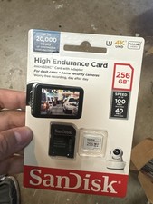 256GB SD CARDS SANDISK HIGH ENDURANCE 150 Left