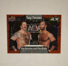 Upper Deck 2022 AEW Tag Teams Insert #89 The Butcher and The Blade Card 11/299