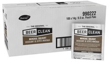 Beer Clean Mineral Solvent #990222 Hard Water Treatment (0.5 oz, 100 Packets)