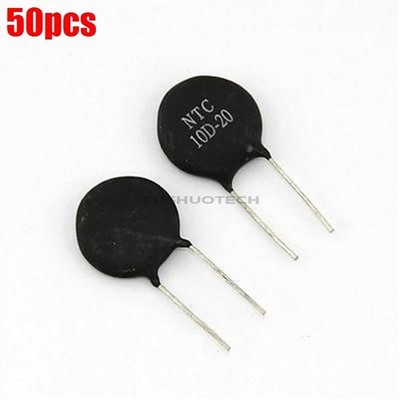 50Pcs Ntc 10D-20 Thermistor New Ic cc *pt