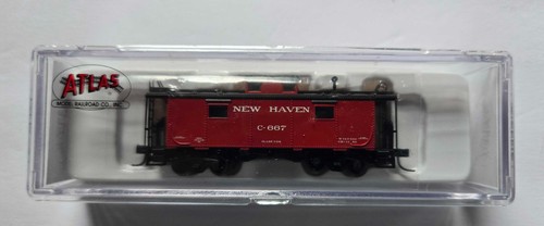 Atlas escala N 33421 NE-6 Caboose New Haven C-667 ~ Nuevo en caja | Condition: New
