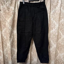UNIQLOU Wide Fit Jogger Pants Black S