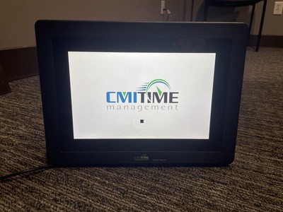 CMI Time Management 3007-A1019, Touch Time III Clock Terminal (No Power Adapter)